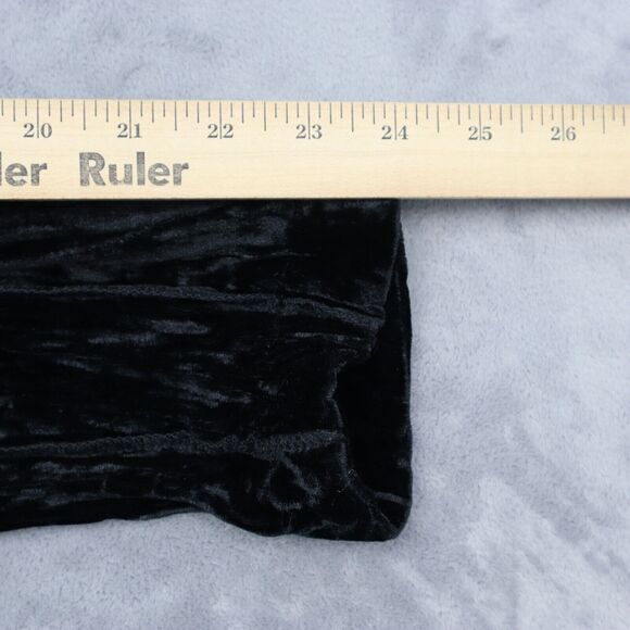 Passion Concept Jacket Womens M Black Pinstriped Long Sleeve Collared Blazer - Picture 5 of 16